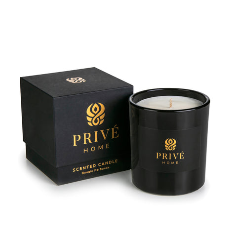 Tobacco & Leather Luxury Scented Soy Candle 280 g – Prive Homee