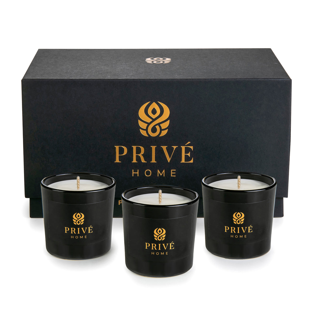 Set of 3 Luxury Scented Candles