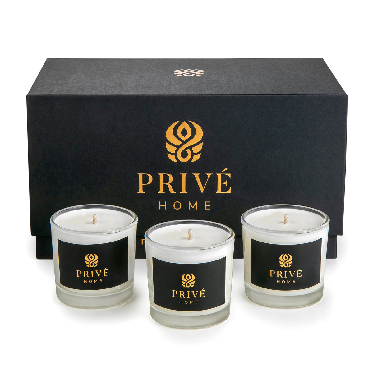 Set of 3 Luxury Scented Candles