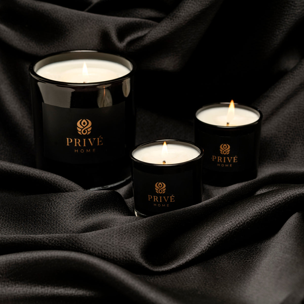 Set of 3 Luxury Scented Candles